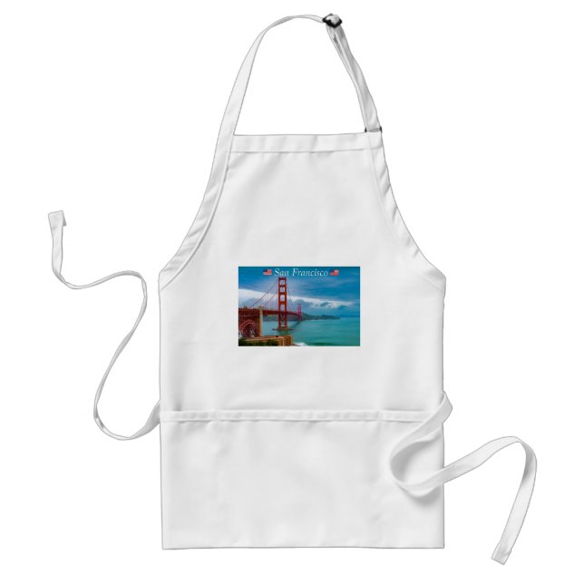 Golden Gate Bridge San Francisco Standard Apron (Front)