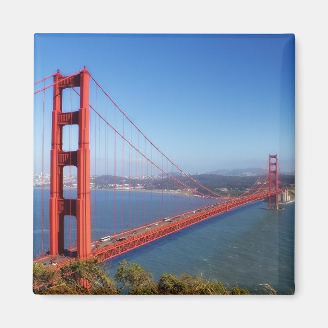 Golden Gate Bridge, San Francisco Travel Magnet (Front)