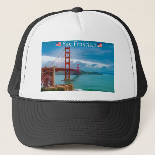 Golden Gate Bridge San Francisco Trucker Hat
