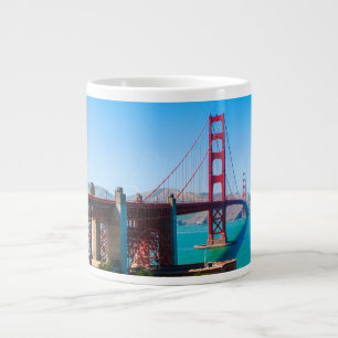 Golden Gate Bridge San Francisco United States Large Coffee Mug