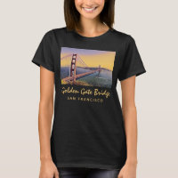 Golden Gate Bridge San Francisco Vintage Painting