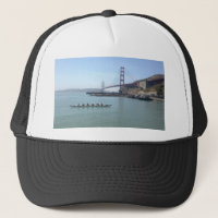 Golden Gate bridge shirts with outrigger canoe