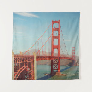 Golden gate bridge tapestry