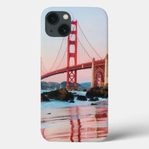 Golden gate bridge throw pillow iPhone 13 case