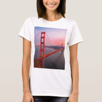 Golden gate bridge throw pillow