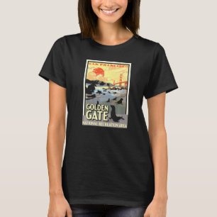 Golden Gate National Rec Area Park Vintage San Fra T-Shirt