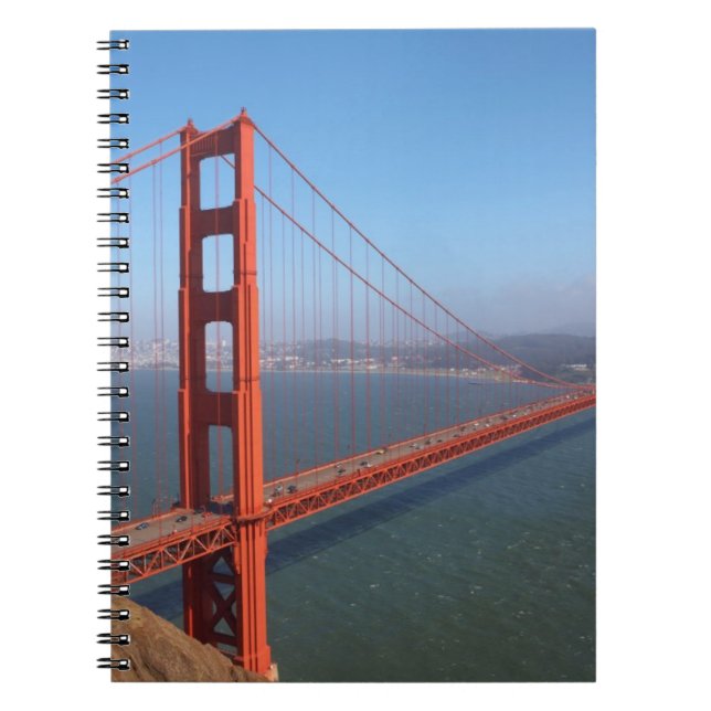 Golden Gate National Recreation area Spiral Notebook (Front)