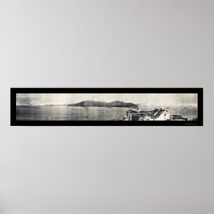 Golden Gate Navy Ships Photo 1908 Poster