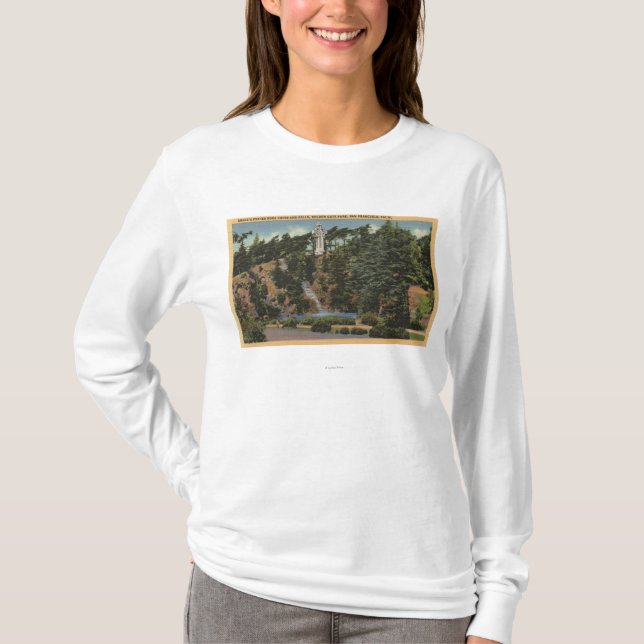 Golden Gate Park, Drake's Cross & Falls T-Shirt (Front)