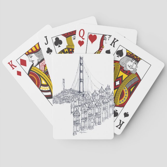 Golden Gate Playing Cards (Back)