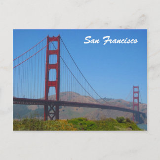 golden gate postcard