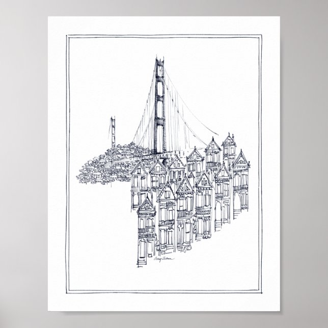 Golden Gate Poster (Front)