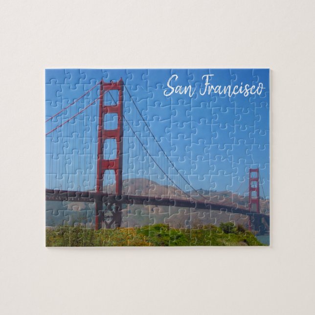golden gate san fran jigsaw puzzle (Horizontal)