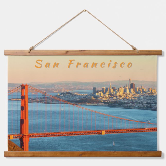 Golden Gate San Francisco Hanging Tapestry (Front)