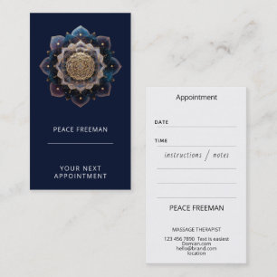 Golden Gateway   Sunset Meditation Business Card