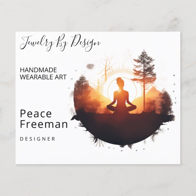 Golden Gateway | Sunset Meditation Flyer (Back)