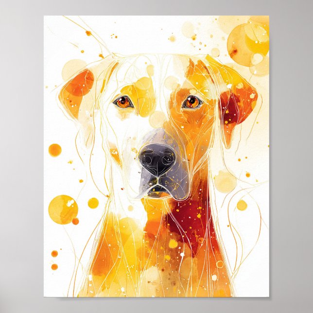 Golden Gaze Poster (Front)