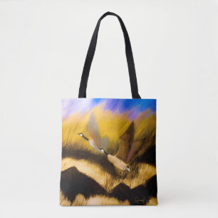 Golden Geese Tote Bag