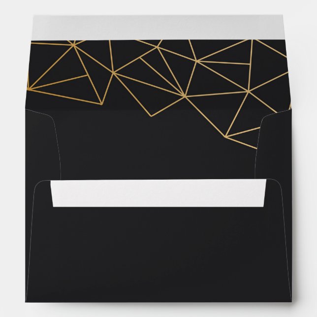 Golden Geometric Envelope (Back (Bottom))