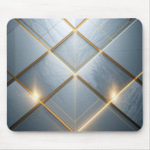 Golden Geometric Marble Luxury Pattern