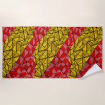 Golden Geometric Stripes – Luxe Abstract