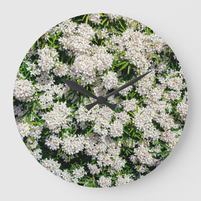 Golden Geometry: Luxurious Fan Motif Large Clock (Front)