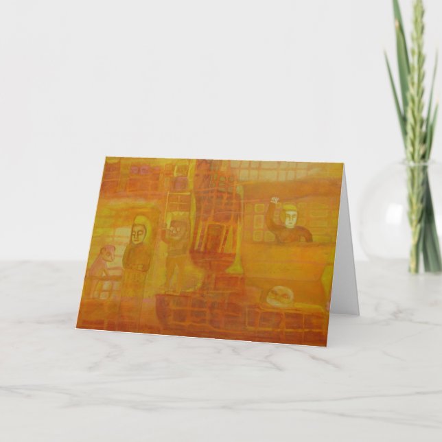 Golden Geste Holiday Card (Front)