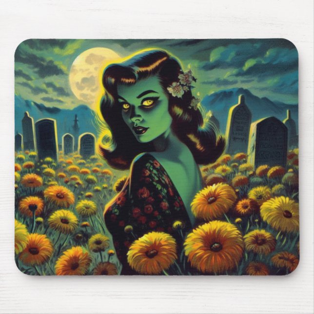 Golden Ghoul Mouse Pad (Front)