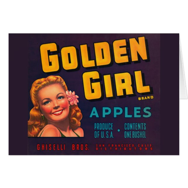 Golden Girl Apples (Front Horizontal)