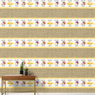 Golden Girls Keep Calm and Eat Cheesecake Glitter Wallpaper