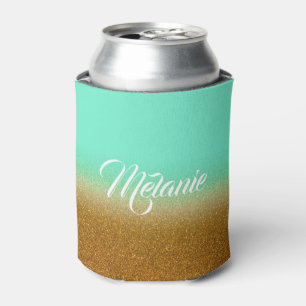 Golden Gitter Can Cooler