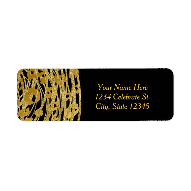 Golden Glam Cheetah Print Exotic Party Invitation (Front)