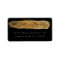Golden Glam Sparkly Glitter Black Brush Stroke