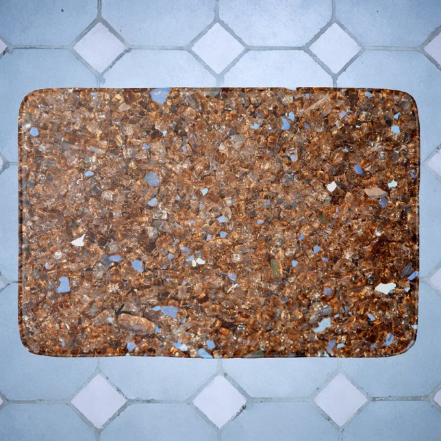 Golden Glass Bath Mat (Creator Uploaded)