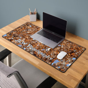 Golden Glass Bronze Customisable Desk Mat