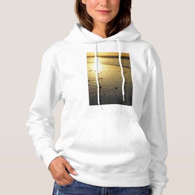 Golden Glassy Sand Hoodie (Front)