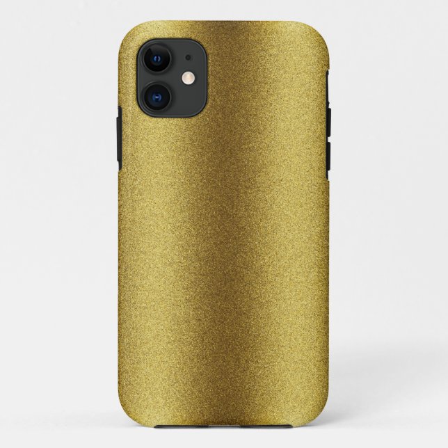 Golden Glitter Case-Mate iPhone Case (Back)