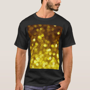 Golden glitter: festive Christmas texture. T-Shirt