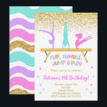 Golden Glitter Gymnastic Kids Birthday Invitation<br><div class="desc">Golden Glitter Gymnastic Kids Birthday Invitation,  Glitter Gymnastic Birthday Invitation,  Golden Girls Gymnastic Invite,  Glitter Gymnastic Birthday Invite,  Flip tumble Jump Gymnastic,  Digital Flip Tumble Jump Gymnastic Invitation,  Digital Glitter Gymnastic Invite,  Instant Download Gymnastic Invite,  Gymnastic Party Invitation,  Gymnastic Party Invite</div>