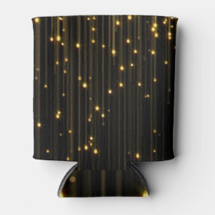 Golden Glitter Rain Light Curtain Can Cooler