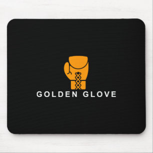Golden-glove' Boxing Motivation Mouse Pad