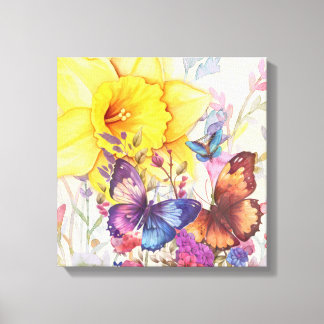 Golden Glow: A Symbol of Renewal Canvas Print