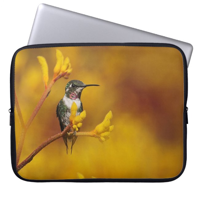 Golden Glow Laptop Sleeve (Front)