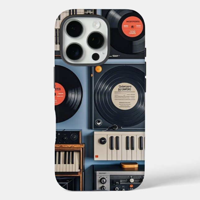 Golden Glow: Metallic Luxe iPhone Case (Back)