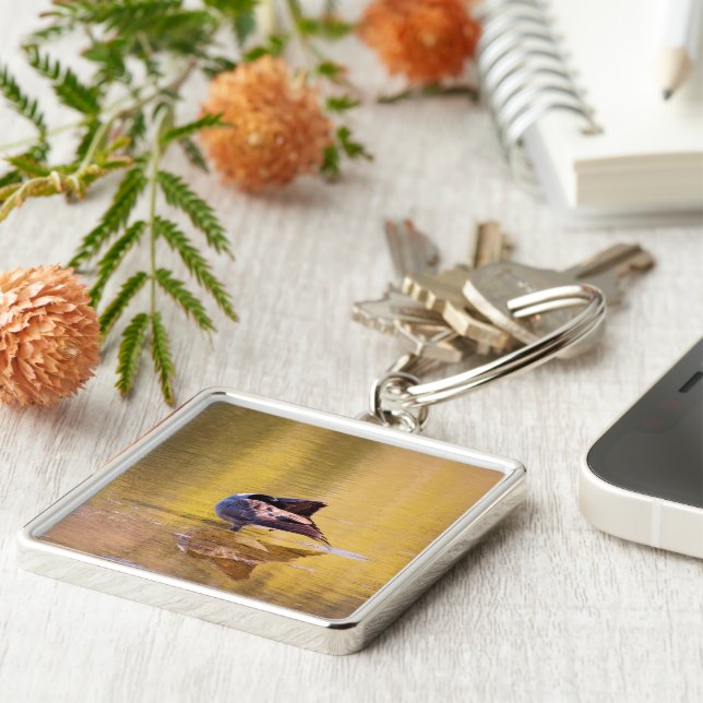 Golden Goose Key Ring (Side)