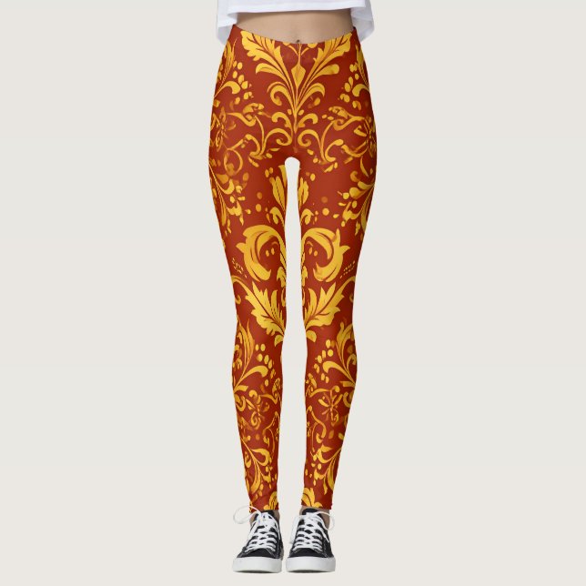 Golden Grace Leggings (Front)