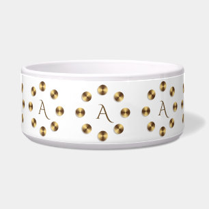 Golden gradient element. monogram