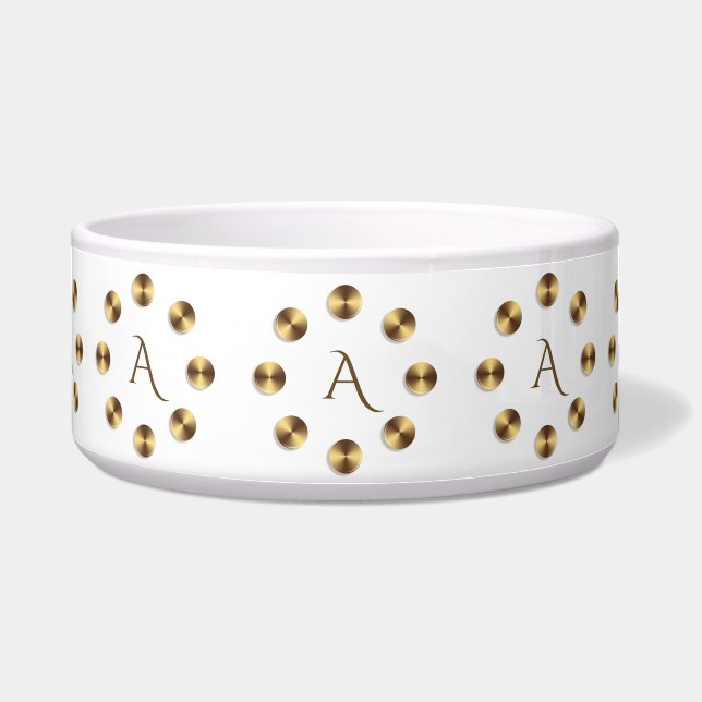 Golden gradient element. monogram (Front)
