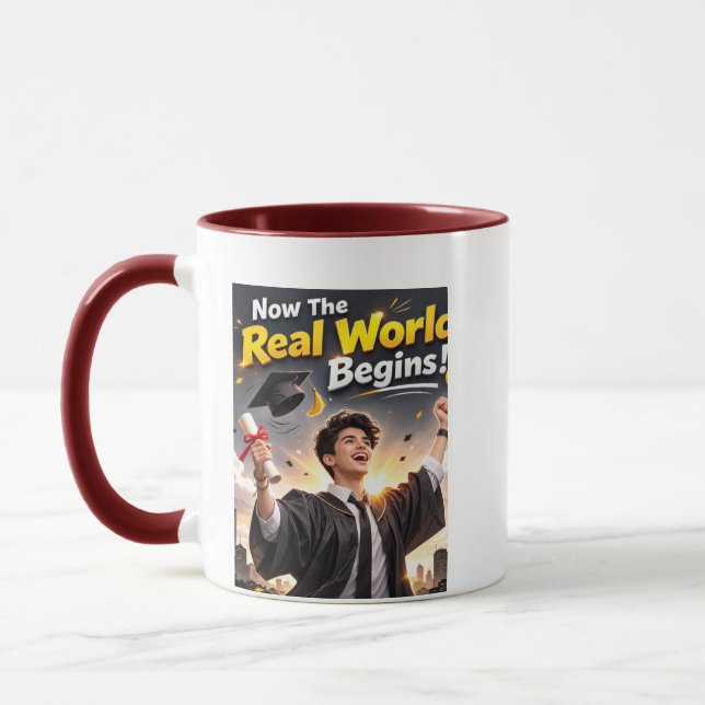 Golden Graduation Celebration 2026 Mug (Left)