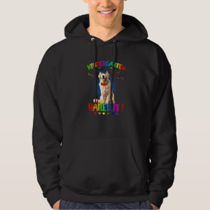 Golden Graduation Class Of 22 Kindergarten Nailed Hoodie